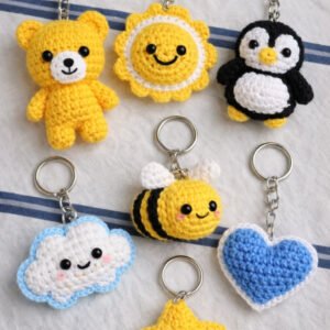 Woolen key chain